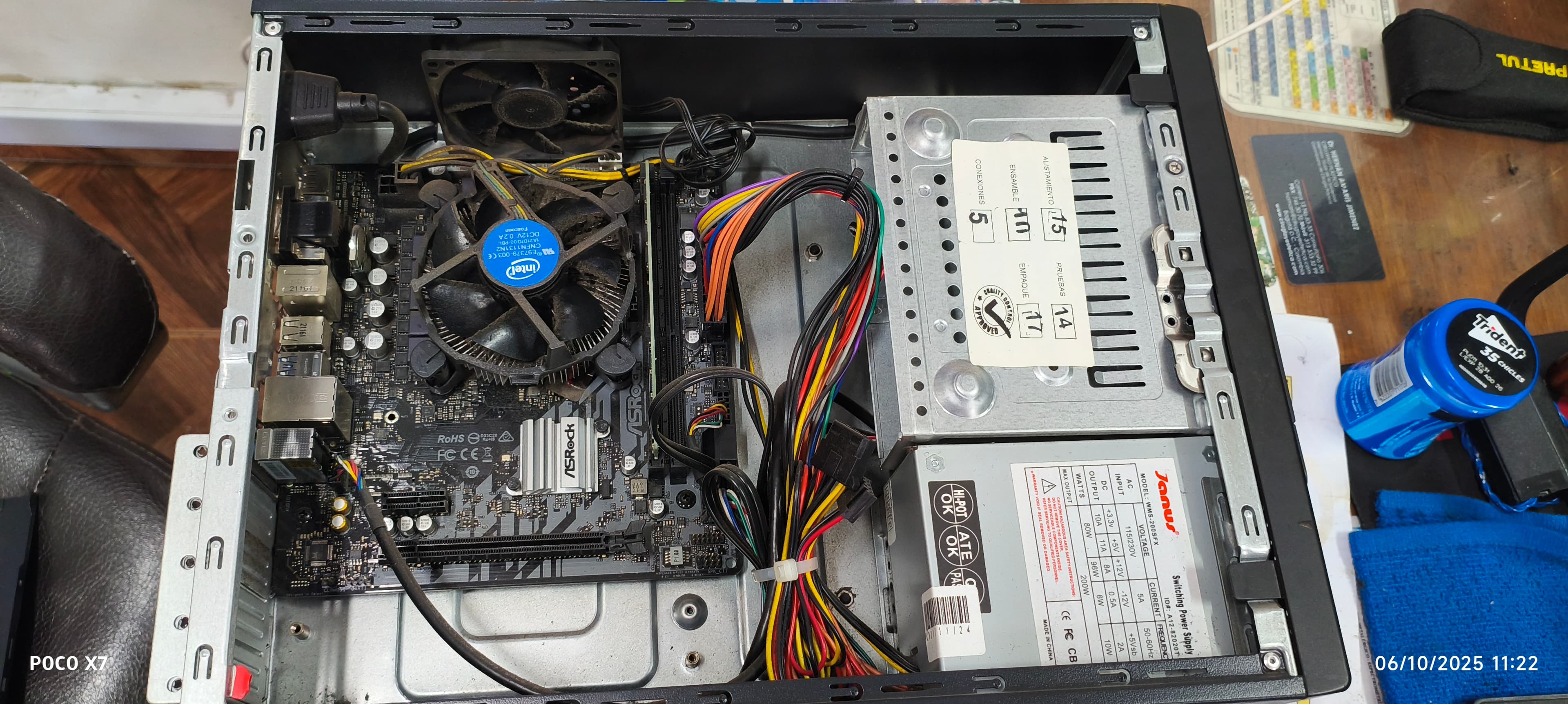 Cambio de pasta térmica y limpieza de ventiladores en laptop Bogotá